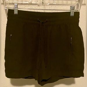 Dark Olive Green Shorts